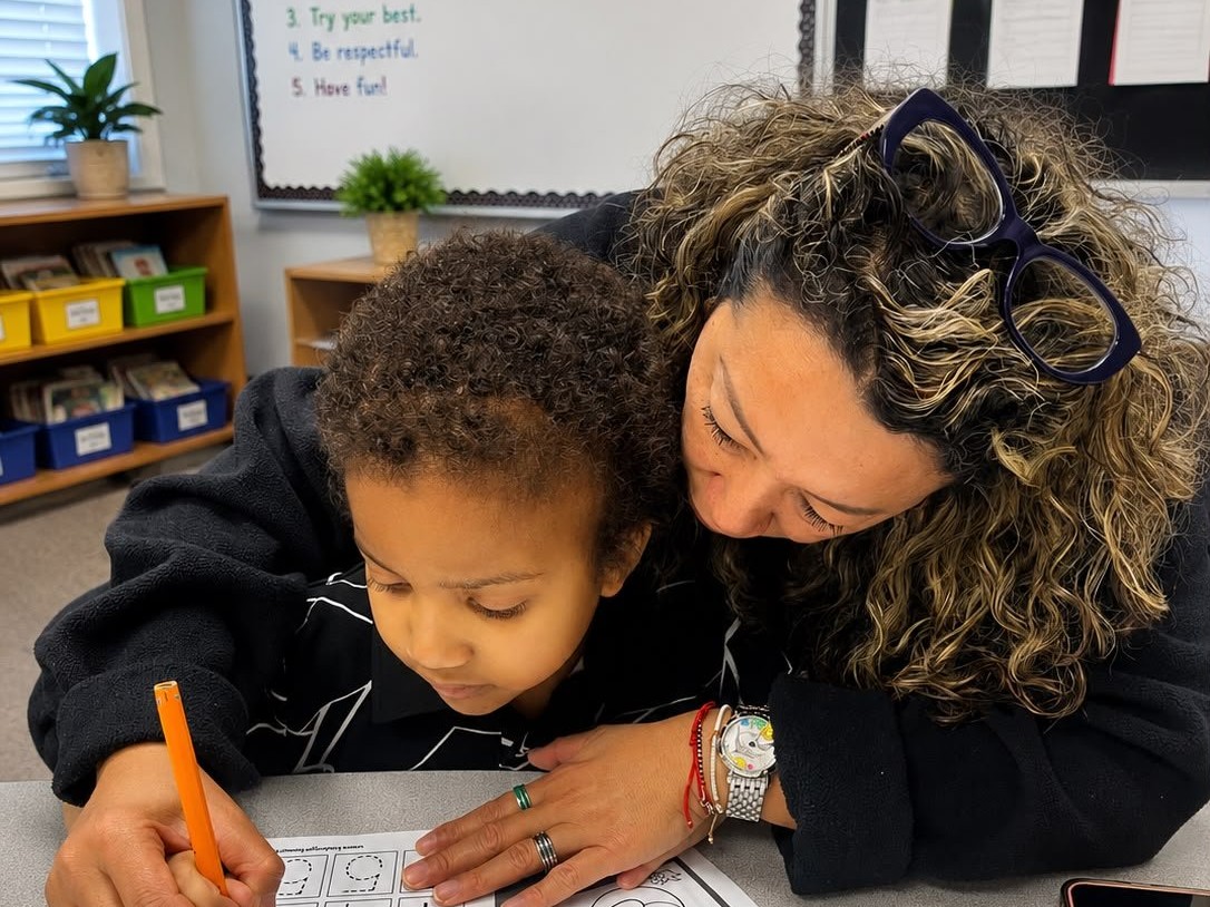 academic support inside pediatric medical facility